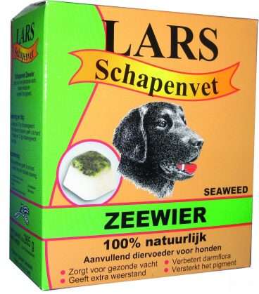 Lars Avių Taukai su Dumbliais. Mitybos Gerinimui ir Imunitetui. Maxi kubeliai 40vnt. dideliems šunims (265g.)