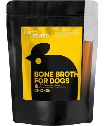 kaulų sultinys šunims-vištiena