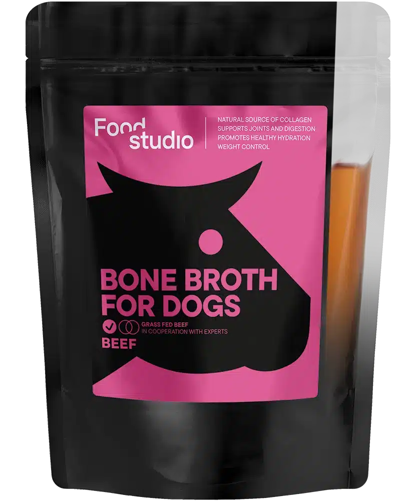 kaulų sultinys šunims-jautiena