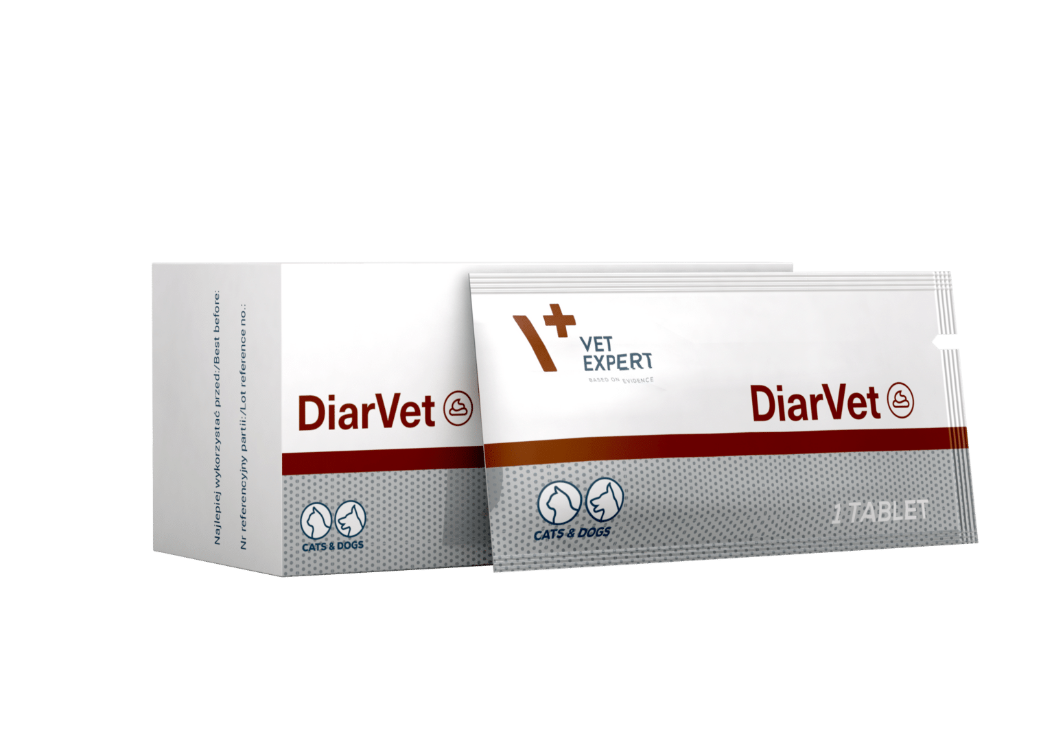 Diarvet tabletė šunims ir katėms-stabdanti viduriavimą-vetexpert