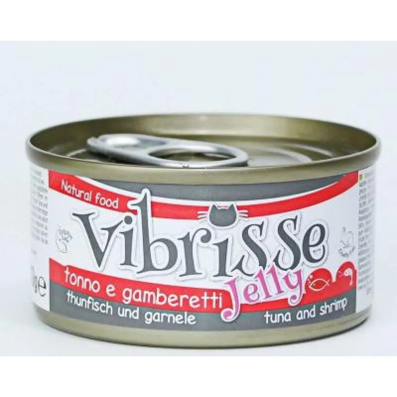 konervai katėms vibrise su tunu ur krevetėmis želė