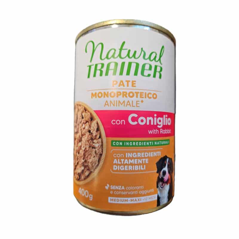 natural trainer-konservai šunims su triušiu