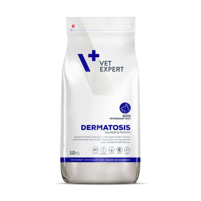 vetexpert-sausas maistas šunims-dermatosis -su lašiša