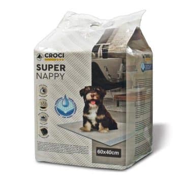 CROCI SUPER NAPPY - Higieniniai Paklotai Šunims 10vnt. (60x40cm.)