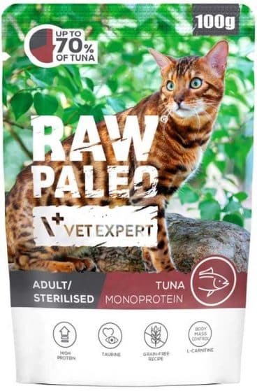 raw paleo-katėms-sterilizuotoms-su tunu -konservai